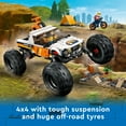 thumbnail image 5 of LEGO City 4x4 Off-Roader Adventures Toy Truck - Building Blocks for Boys & Girls, Ages 6+ Years - Monster Truck Pretend Play Toy - Gift Ideas - 60387, 5 of 8