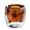 brown, variant on Cute Bear Double Wall Drinking Cup with Lid, Reusable Home Beverage Cup