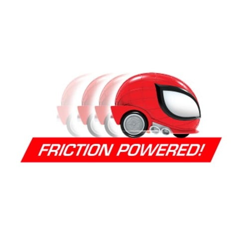 Marvel Captain America Helmet Hedz Friction Powered Vehicle