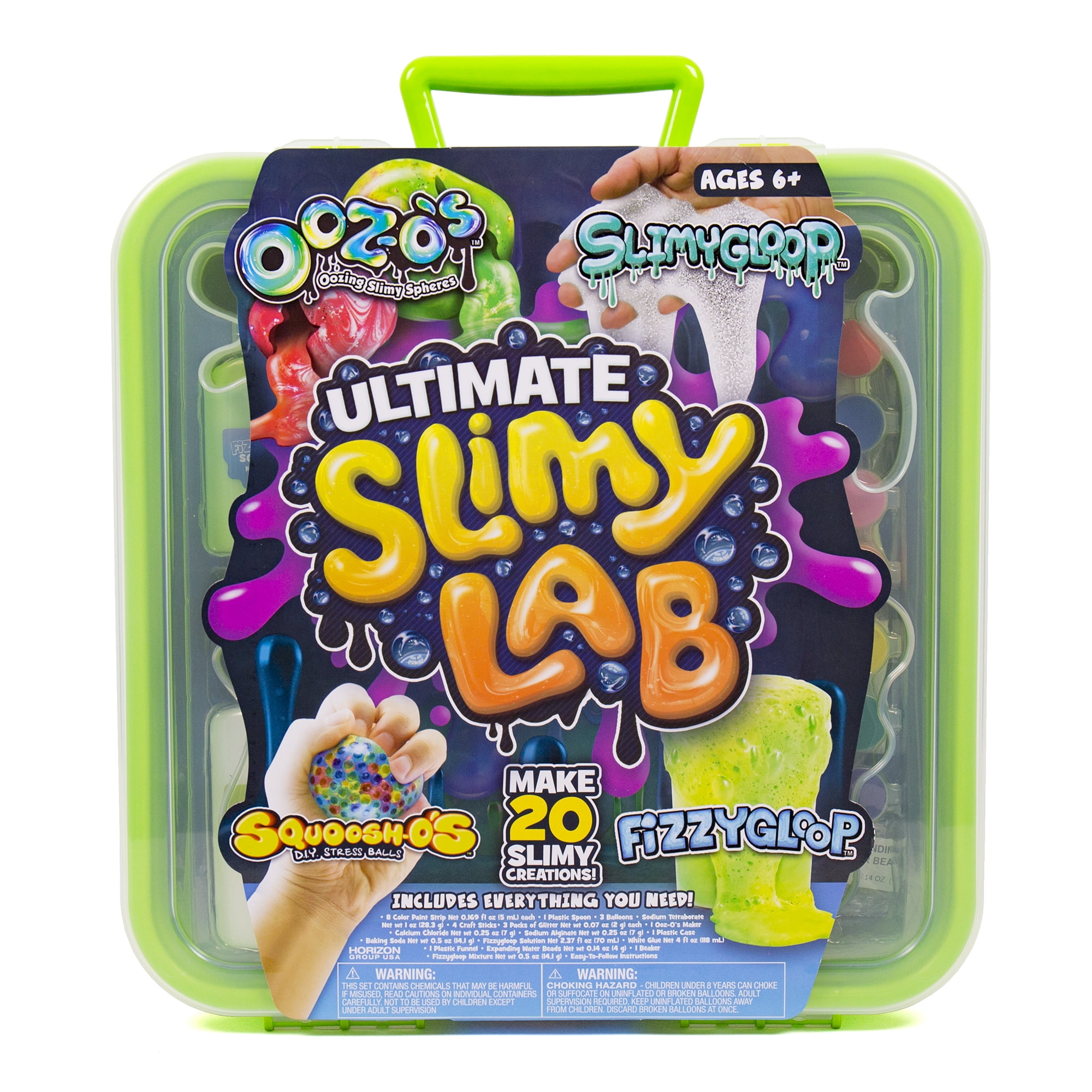 Ultimate Slimy Lab with SLIMYGLOOP, Fizzygloop, SQUOOSHO's & OOZO's