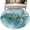 Blue, variant on Green Sea Turtle Round Living Room Rugs 6 ft, Coastal Animals Ocean Summer Washable Area Rug with Non-Slip Sturdy Edge Binding Round Carpet for Kitchen Office Bedroom