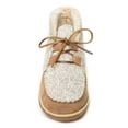 thumbnail image 3 of Minnetonka Women's Textile Torrey Laceup Bootie Slipper, Cinnamon 6, 3 of 3