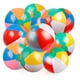 thumbnail image 1 of Pelotas de playa inflables Coogam de 20 a 30 cm, 10 unidades, colores del arcoíris, 1 of 7