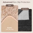 thumbnail image 5 of Moonlight20015 Area Rug 2x3ft non-slip Soft Fluffy Shaggy for Living Room Bedroom Décor Tye Dye Brown, 5 of 8