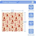thumbnail image 5 of GZHJMY Valentine's Day Gnome Washcloths 2 Pack, Highly Absorbent Soft Cotton Baby Washcloths Fingertip Towels, 12 x 12 Inch, 5 of 7