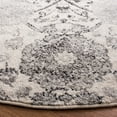 thumbnail image 4 of SAFAVIEH Madison Hope Floral Paisley Area Rug, Cream/Silver, 11' x 11' Round, 4 of 8