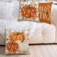 thumbnail image 1 of Thanksgiving Pillow Covers 18x18 Inch - 3 Style Linen Set for Sofa & Home Decor, 1 of 6