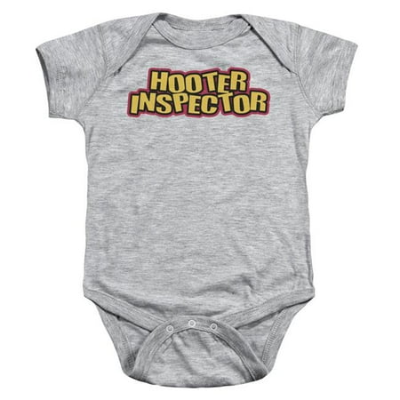 

Trevco ATA2517B-SS-1 Hooter Inspector-Infant Snapsuit Athletic Heather - Small - 6 Month