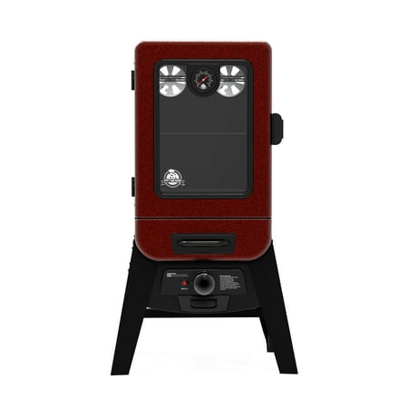 Pit Boss 2-Series Propane Vertical Smoker, Red Hammertone – PBV2G1