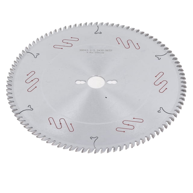 300mm Cutting Disc, Circular Saw Blade 96 Teeth 30mm Inner Hole for Woodworking Projects