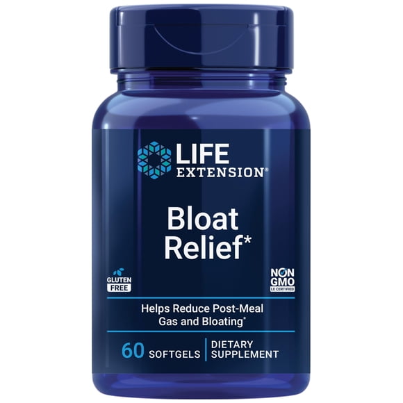 Supplement Life Extension para aliviar la hinchazón en caso de gases ocasionales y