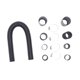 thumbnail image 2 of Kit De Manguera De Radiador Flexible De 24" Fácil De Instalar Para Accesorios De Automóviles, 2 of 8