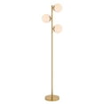 thumbnail image 2 of SAFAVIEH Devlyn 63 in. Mid-Century Floor Lamp, Brass Gold, 2 of 6