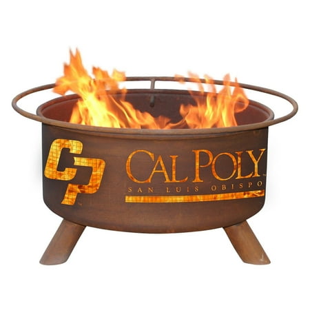 Patina College Sports 31 diam. Fire Pit with Grill and Free (Best Small Colleges In The North East)