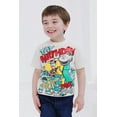 thumbnail image 2 of Disney Toy Story Woody Buzz Lightyear Rex Birthday Metallic Print T-Shirt Toddler to Big Kid, 2 of 5