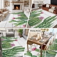 thumbnail image 5 of Green Cactus Tropical Area Rugs 8'x10', Washable Small Throw Rugs for Living Room Patio, Grey Wooden Summer Indoor Outdoor Rug Non-Slip Low Pile Carpet Runner Reversible Floor Mats, 5 of 8