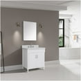 thumbnail image 3 of Avanity BRISTOL-V30-WT Bristol 30" Single Free Standing Vanity Cabinet Only - White, 3 of 7
