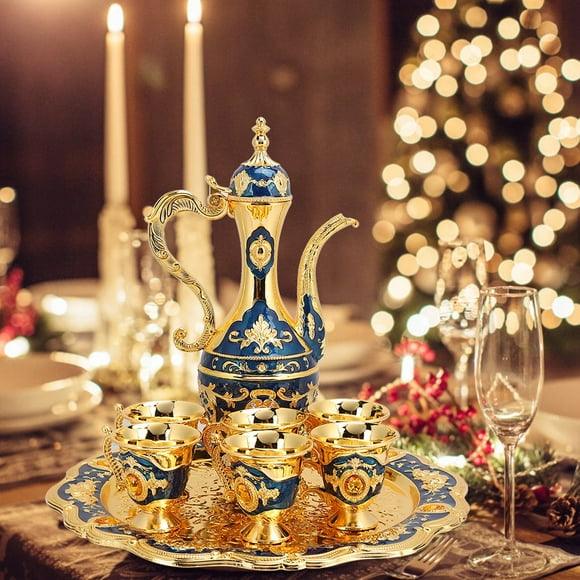 Filfeel Metal Art Craft, Zinc Alloy Wine Pot Kit, For Bedroom Entrance Living Room Dining Table