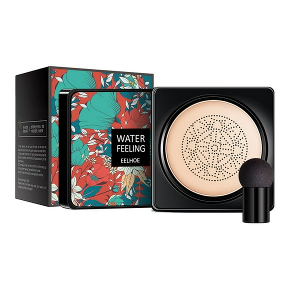 RKSTN Foundation Cushion Foundation Leopard Print Concealer Beauty Cream B.B Lightweight & Medium Coverage Foundation