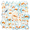 5A, variant on cartoon Goldfish Theme Stickers, Waterproof Goldfish Theme Sticker for Water Bottle Laptop Phone Cases Planner Skateboard Luggage Helmet Party Favor Decor, Ideal for Adults Teens Teacher Rewards