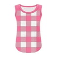 thumbnail image 5 of WMTBSRSW Girls Summer T Shirts Casual Sleeveless Crewneck Raglan Tops Color Block Loose Casual Blouse Tee Dancewear 5-14 Years, 5 of 6