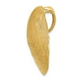 thumbnail image 2 of FB Jewels 14K Yellow Gold Clam Shell Pendant Slide, 2 of 4