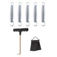 thumbnail image 2 of ziyahi Trampoline Spring Premium Alloy Repair Hardware Heavy Parts 9cm Spring Duty Trampoline 14.7cm Spring, 2 of 6