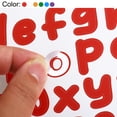 thumbnail image 3 of Uxcell Alphabet Letters Numbers Stickers Set, 6 Sheets Self Adhesive Decal, Multi-color, 3 of 6