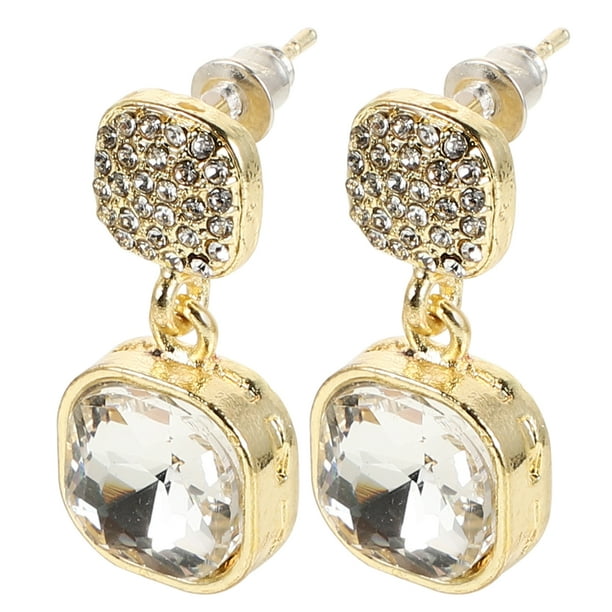 1 par de pendientes de lazo para mujer con perlas de imitación, joyería nupcial para bodas, bonitos pendientes colgantes con clip para adolescentes Disponibles