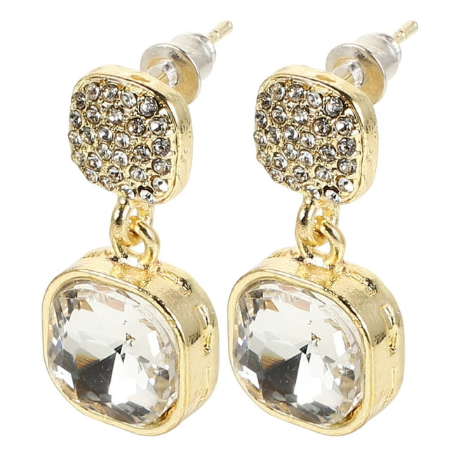 1 par de pendientes de lazo para mujer con perlas de imitación, joyería nupcial para bodas, bonitos pendientes colgantes con clip para adolescentes Disponibles