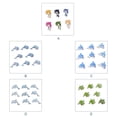 thumbnail image 2 of Pack of 50 Wooden Button Exquisite Rough Surface Widely Applicable Fasteners Fish-shaped Shank Buttons Stitch Sewing Supplies Mixed Color, 2 of 6