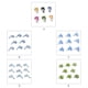 thumbnail image 4 of Botones de madera Moyic 50 piezas en forma de pez color mezclado, 4 of 6