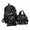 Black, variant on HJYCHN Backpack for Boys Star Print 3Pc Set Daypack with Drawstring Lunch Tote Pencil Case Back to School Supplies for Kids Bookbag for Girls Beige