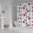 thumbnail image 3 of Bath Shower Curtain Liners 66"x72", Dachshund with HatsPolyester Waterproof with 12 Curtain Hooks Bathroom Accessories Decoration, 3 of 6