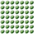 thumbnail image 3 of Octagonal Crystal Pendants 40Pcs Green Double Hole Beads For Craft Enthusiasts Parties Or Themed Activities, 3 of 4