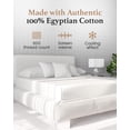 thumbnail image 2 of Sábana bajera ajustable Good Sleep Bedding Twin XL, 100% algodón egipcio, 2 of 7