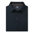 thumbnail image 6 of DTWOOO Men’s Waffle Jacquard Polo Shirts Short Sleeve Casual Solid Stylish Dry Fit Performance Golf Polo Shirts for Men, 6 of 9