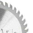 thumbnail image 4 of Disc 5Pcs 4.9in Circular Blade 40Tooth Cutting Disc Carbide Tipped Woodworking Cutter Saw Wed 40 Teeth, 4 of 7