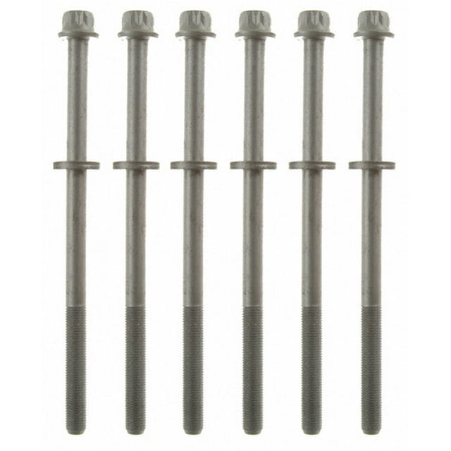Fel-Pro Gaskets Cylinder Head Bolt Set ES 72212 OE Replacement; Head Bolts With Washers