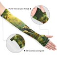 thumbnail image 3 of ALAZA Elephants Deer Birds Butterflies in Forest UV Sun Protection Arm Sleeves UPF 50+ Compression Cooling Sleeve 1 Pair, 3 of 7