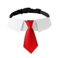thumbnail image 1 of Pajarita para mascotas, gargantilla para perros, regalos para mascotas, hebilla de metal de liberación rápida, suministros diarios para el cuello Rojo, 1 of 8