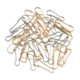 thumbnail image 1 of 100Pcs 2 Colors Iron Keychain Clasp Findings Nickel Free Platinum & Golden 11x3.5x1mm 50pcs/color, 1 of 3