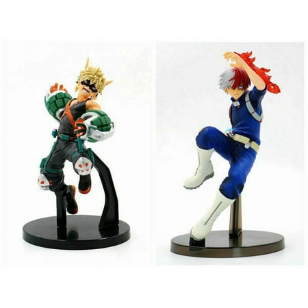 My Hero Academia DXF Katsuki Bakugou Todoroki Shoto 2 PCS Toy Action Figures Set