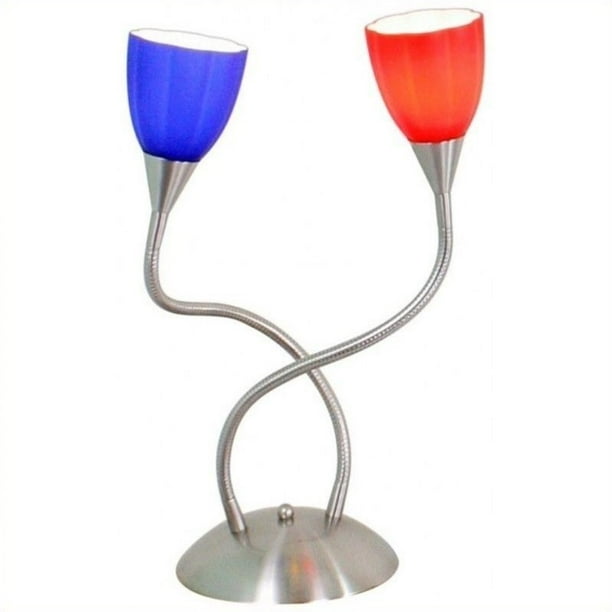 Lumisource Medusa Table Lamp in Red and Blue - Walmart.com - Walmart.com