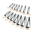 thumbnail image 4 of facefd 14Pcs Caulking Finisher Nozzle Applicator Tool Stainless Steel Window, 4 of 9