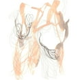 thumbnail image 3 of Goldberger, Jennifer 12x14 Black Modern Framed Museum Art Print Titled - Petal Matrix I, 3 of 5