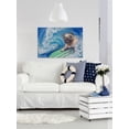 thumbnail image 6 of Surfing Pug Painting Print on Wrapped Canvas, 6 of 6
