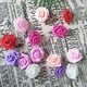 thumbnail image 3 of Gwong Decoración hogareña 100 unids flor artificial hermoso color sólido PE espuma simulación de boda espuma rosa para fiesta Gwong 21033361, 3 of 6