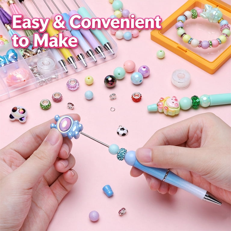 DIY Beads Pen Kit 2-in-1 Pens for Beading and Jewelry Making with ...
