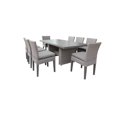 thumbnail image 1 of Monterey Table à Manger Rectangulaire pour Patio Extérieur avec 8 Chaises Sans Accoudoirs, 1 of 2
